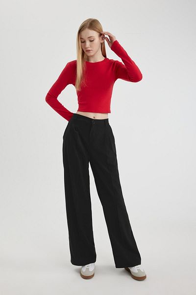 DeFacto Coool Ribbed Basic Long Sleeve T-Shirt - A8311Ax24Sp