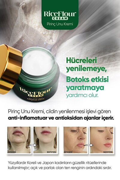 Rice Flour 2'li Cream Pirinç Unu Kremi