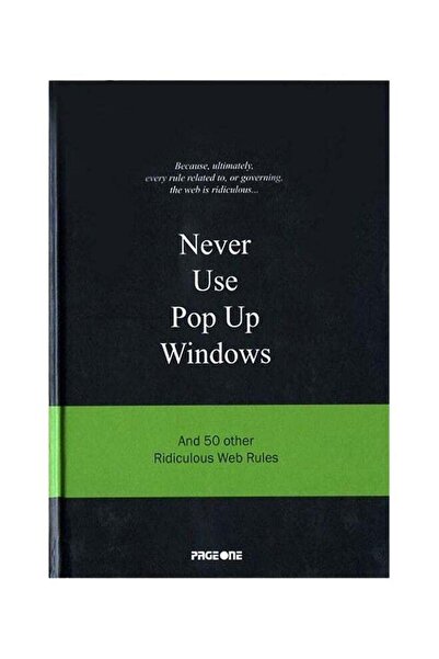 Page One Group لا تستخدم النوافذ المنبثقة أبدًا