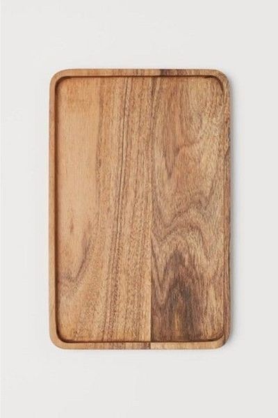 Redwood Wooden Large Size Presentation Plate 40cmx32cm