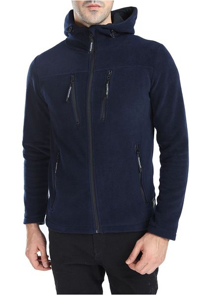 Vio Belle Ανδρικό Fleece Tactical - Army Hooded Jacket