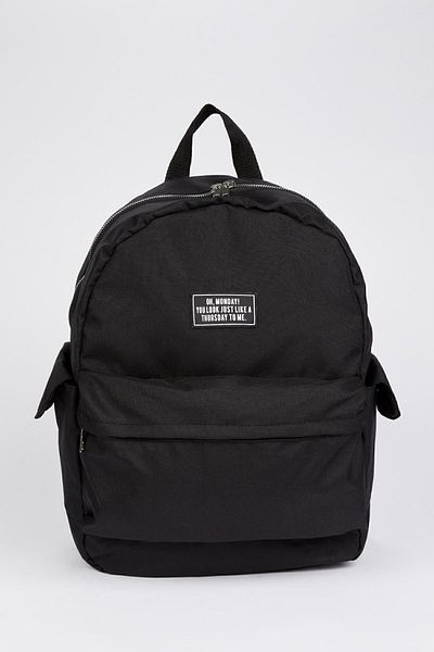 DeFacto Großer Schulrucksack, Unisex, selbstheilender, wasserabweisender Aufdruck, V0883azns