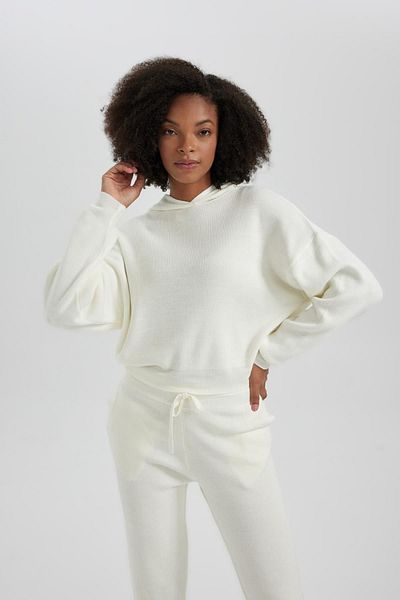 DeFacto Oversize Fit Hooded Sweater R1700az23au