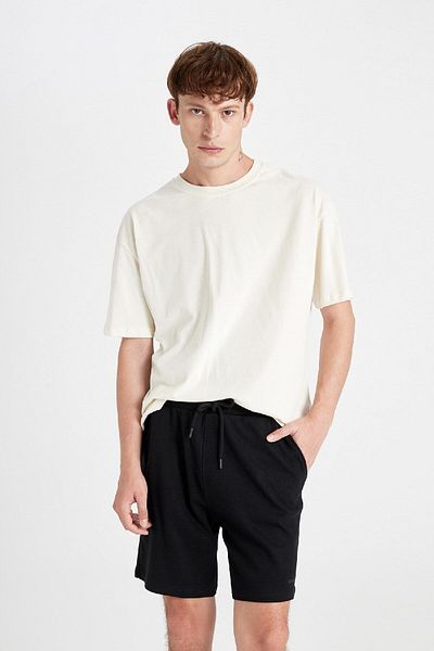 DeFacto Relax Fit Basic Straight Shorts mit Taschen D5104ax24sm