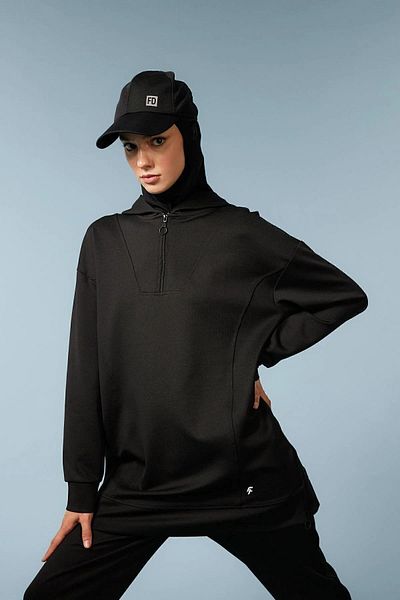 DeFacto Skuba Diver Sports Kapuzenpullover - Passform lang A8179ax23au
