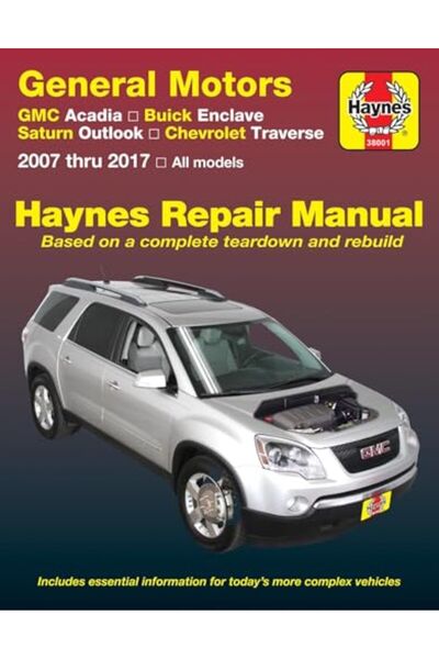 John Wiley جي ام سي اركاديا 2007-2016 اركاديا المحدودة 2017 بيوك انكليف 2008-2017 ساتورن اوت لوك 2007-2010 وشيفرول