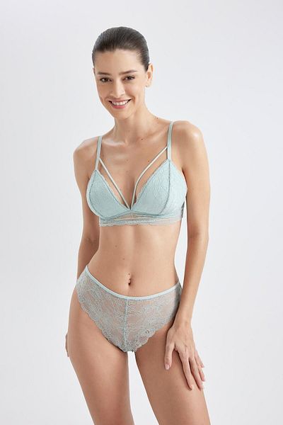 DeFacto سراويل داخلية سهلة الارتداء بتفاصيل دانتيل - Fall In Love T3197az24sp