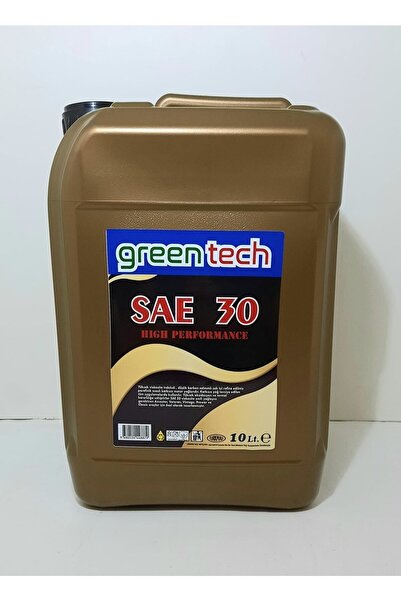 Greentech 30 Numara Genel Amaçlı Yağ 10 Lt