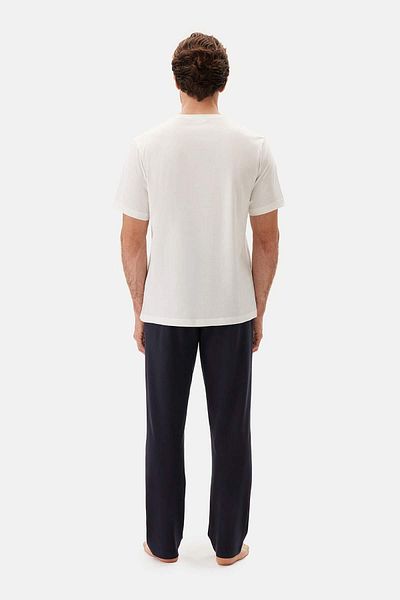 Dagi Pantaloni tricotati bleumarin - cu talie elastica