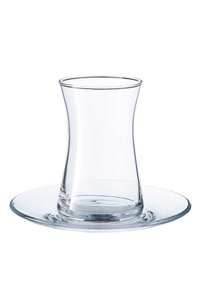 Paşabahçe Heybeli Tea Set 8 Pieces