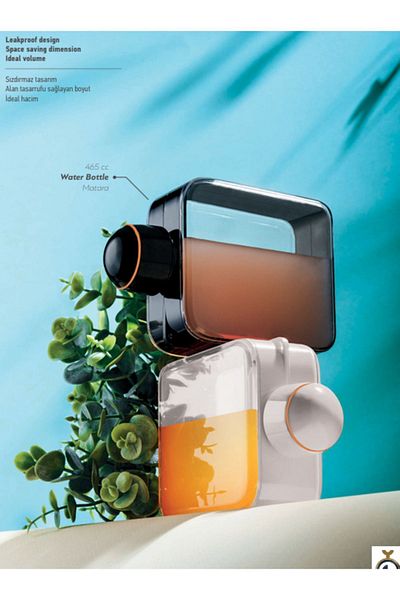 Renga 465 Cc Flat Tritan Water Bottle - Comfortable Cut