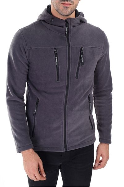 Vio Belle Ανδρικό Fleece Tactical - Army Hooded Jacket
