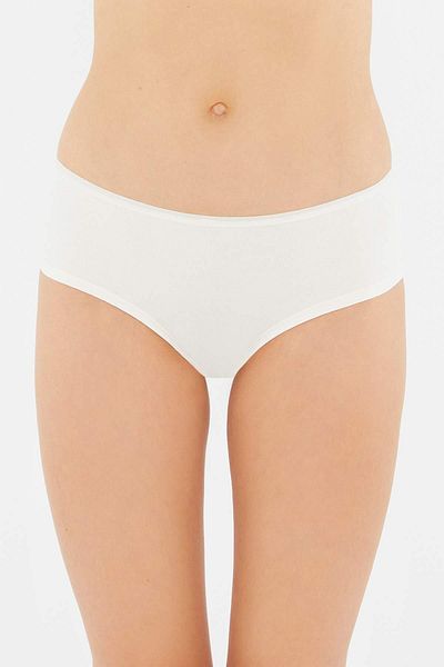 Dagi Ecrufarbene Single-Jersey-Slips