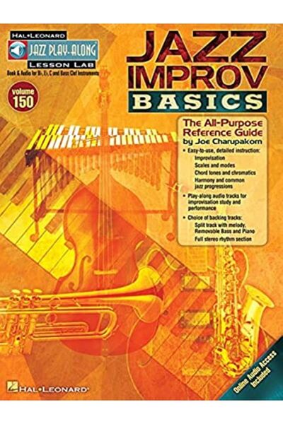 Hal Leonard Corporation كتاب دليل مرجعي متعدد الأغراض لأساسيات الارتجال في موسيقى الجاز، المجلد 150، هال ليونارد
