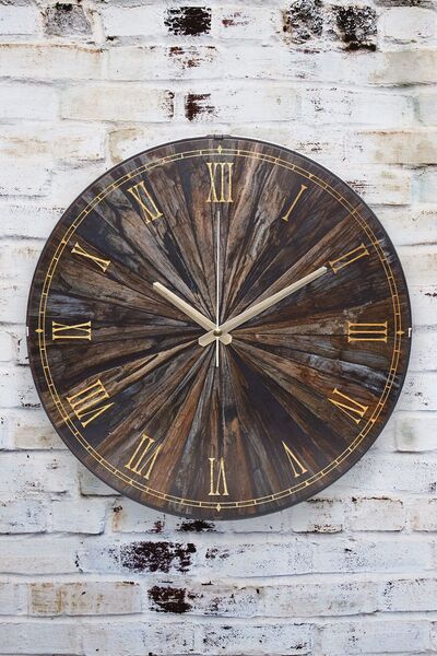 Muyika Design Muyika Oscurita Antica Roma Oval Ön Kısım Eskitme 36cm Duvar Sa...