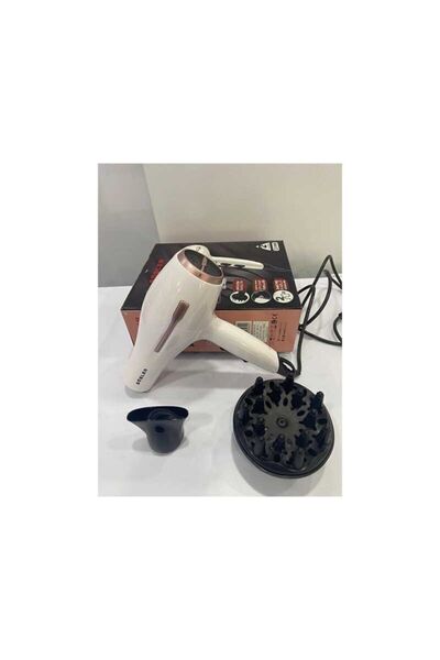 Süsler Ss-4601 Curly White Hair Dryer