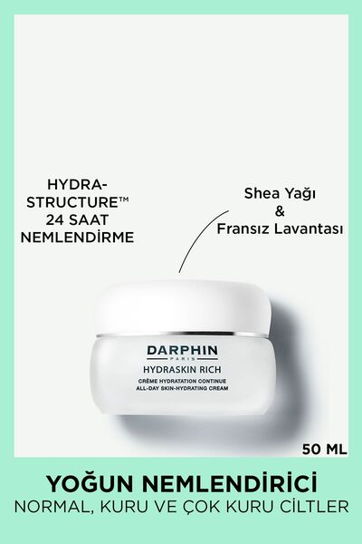 Darphin Nemlendirici- Hydraskin Rich All Day Skin Hydrating Cream- Kuru Ciltl...