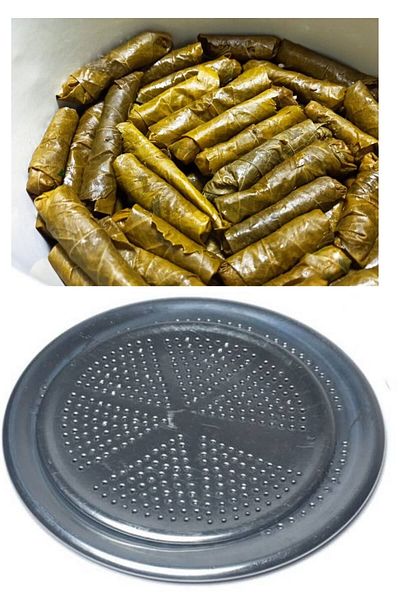 Yayke غطاء وعاء محشو ملفوف مضاد للالتصاق ملحق الطبخ (2 قطعة 20 سم 24 سم)