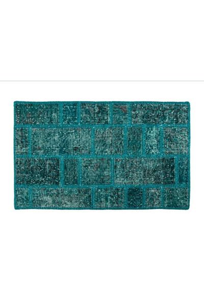 Madalyon Wool Patchwork Mat