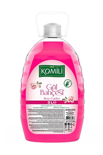 Komili Rose Garden Liquid Hand Soap 3 Lt