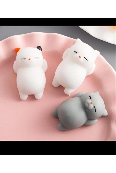 AYVİ Squishi Figürü 3 Adet Sukuşi Yumuşak Stres Giderici