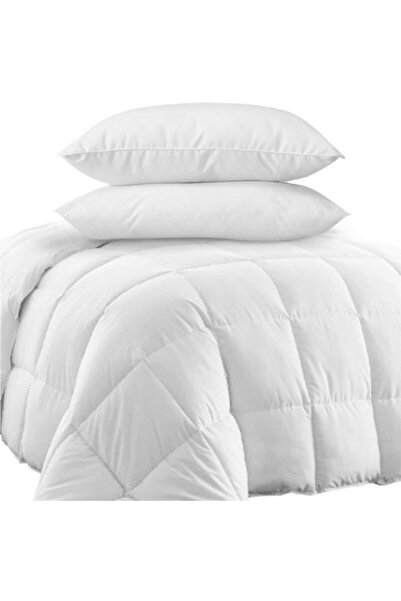 Primavera Home لحاف مزدوج مضاد للحساسية من الألياف الدقيقة 195x215+2 قطعة وسادة