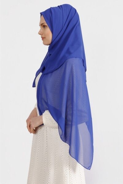 Differenza Krep Şifon Şal Canlı Saks