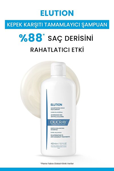 Ducray Elution Kepek Karşıtı Tamamlayıcı Şampuan 200 Ml