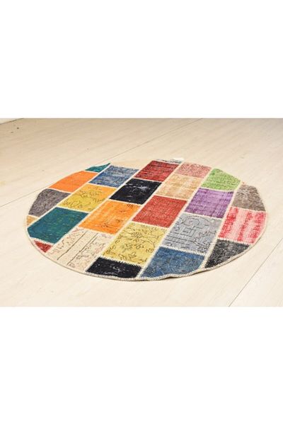 Madalyon Hand Woven Wool Mat