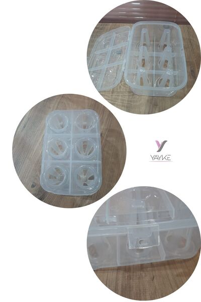 Yayke Tea Cup Carrying and Storage Box, Tea Cup Organizing Organizer