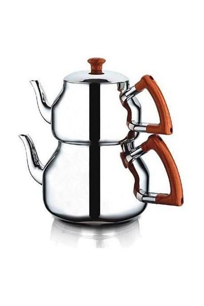 Özkent Stainless Steel Teapot Set Medium
