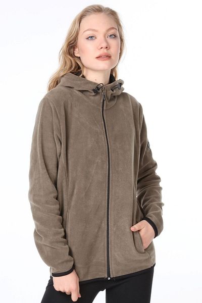 Vio Belle Women's Fleece Sweatshirt - Zipper and Hood