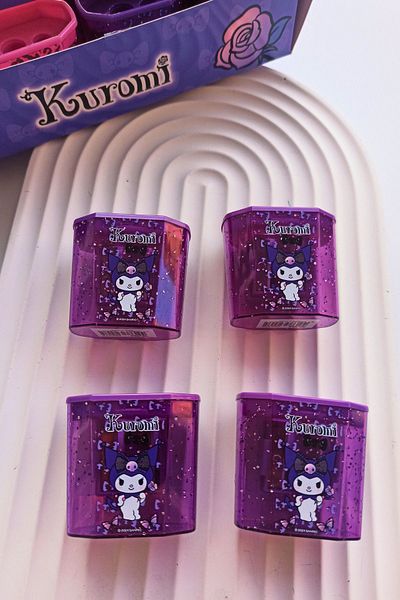 Nisankids Double Blade Kuromi Pencil Sharpener - 1 Piece