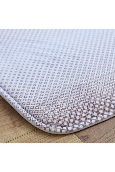 Home Box Aurora Dela Foam Printed Bath Mat - 45x75 cm