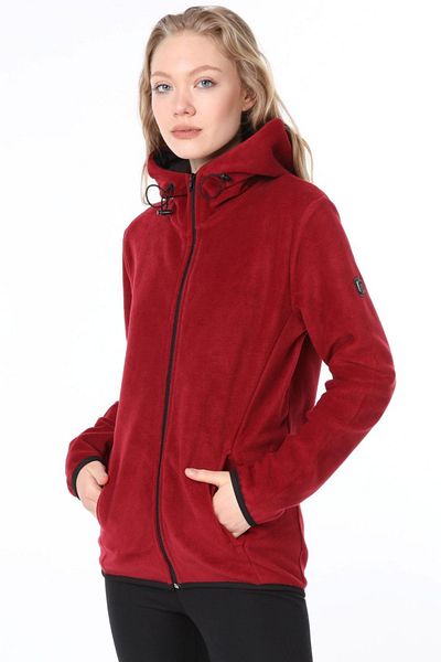 Vio Belle Women's Fleece Sweatshirt - Zipper and Hood