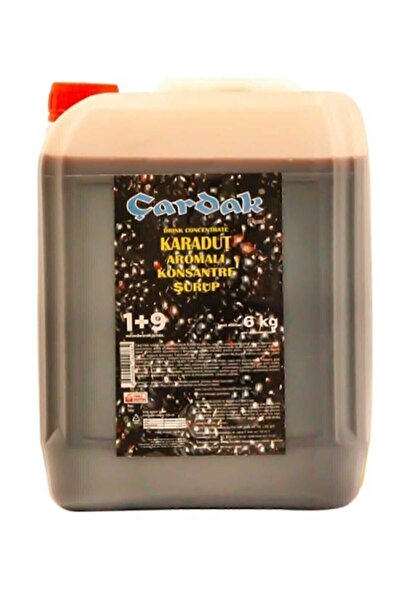 Beyaz Çardak 6 kg 1+9 Karadut Konsantre şurup meyve suyu
