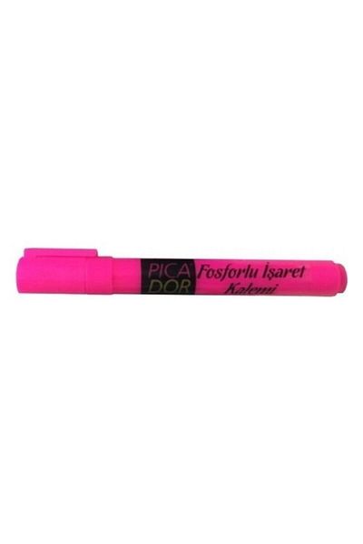 Picador 421 Highlighter Pastel Pink Kx 084 10 Pieces (1 Pack 10 Pieces)