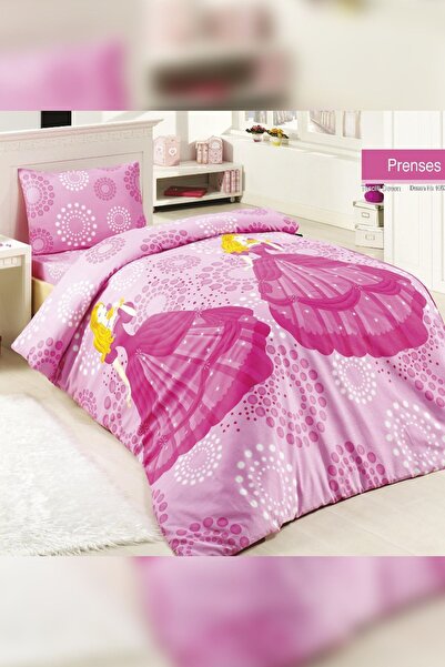 Evimemoda Комплект підковдр на одну особу з принтом принцеси