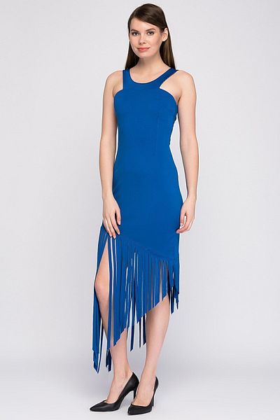 Sense Back Zippered Diver Evening Dress| Elb14404 Saks