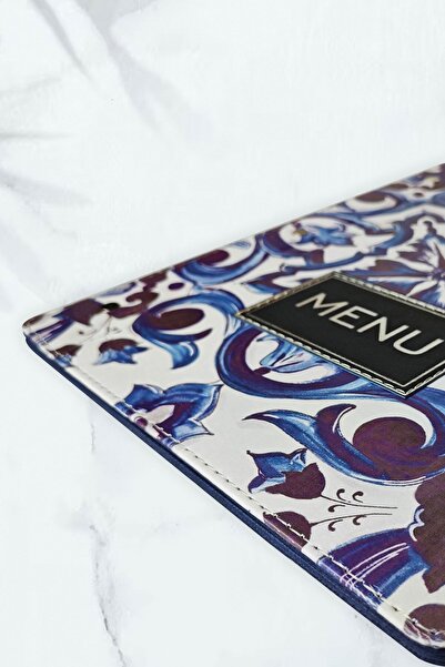 ankara menü Asitatli Printed A4 Menu Container