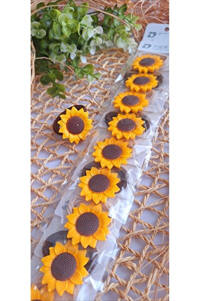 Yakamoz Style Ayçiçeği lastik toka