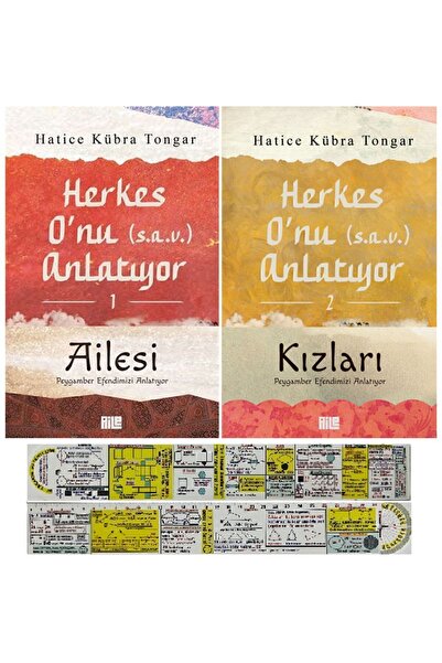 hayykitap Herkes O'nu Anlatıyor (s.a.v.) 2 Kitap Set Ailesi + Kızları / Hatic...