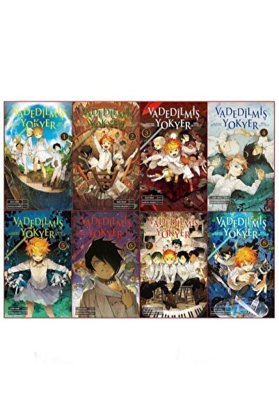 Gerekli Şeyler Yayıncılık Vadedilmiş Yokyer 1-8 Cilt Manga Seti ( 1-2-3-4-5-6...