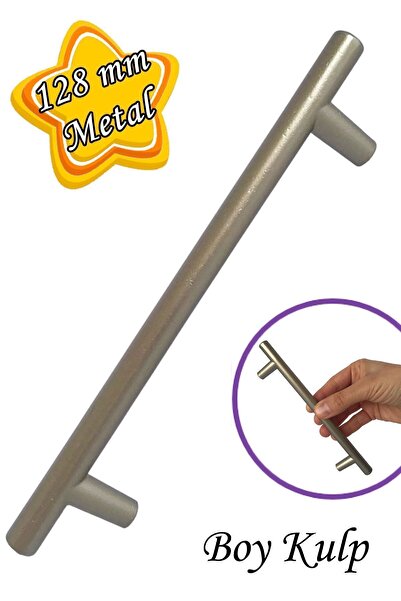 GLASWEN Overlength Handle Satin 128 mm Handle Furniture Kitchen Cabinet Drawer Wardrobe Door Handle Handle Metal Handles