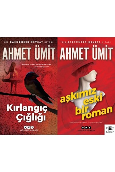 Yapı Kredi Yayınları Ahmet Ümit Başkomser Nevzat 6-7. Kitaplar Kırlangıç Çığl...