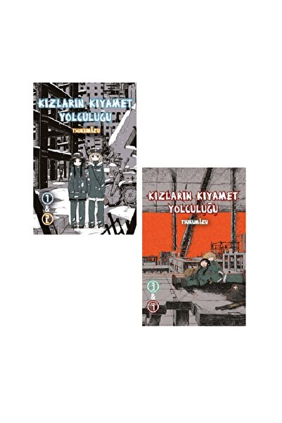 Komik Şeyler Kızların Kıyamet Yolculuğu 1&2 - 3&4. Ciltler Manga Seti