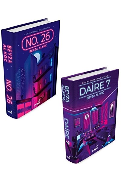 İndigo Kitap Beyza Alkoç 2 Kitap Set / No. 26 - Daire 7 (ciltli)