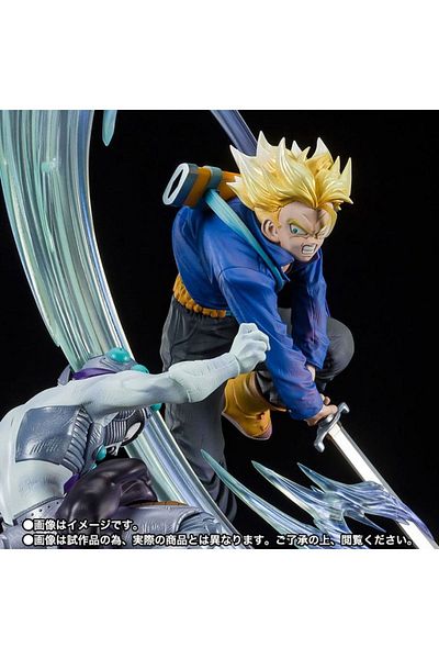 BANDAI Figuarts Zero Extra Battle Super Saiyan Trunks Second Super Saiyan Statue