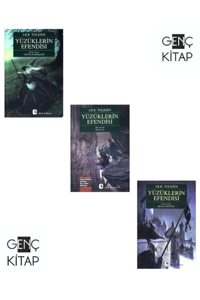 Metis Yayınları Yüzüklerin Efendisi 3 Kitap Set Tolkıen Yüzük Kardeşliği-iki ...