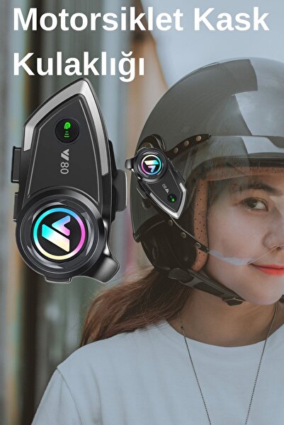 Bt22 Hıfi 5.0 Edr Waterproof Wireless Intercom Support Motorcycle Helmet Headset Biker Headset